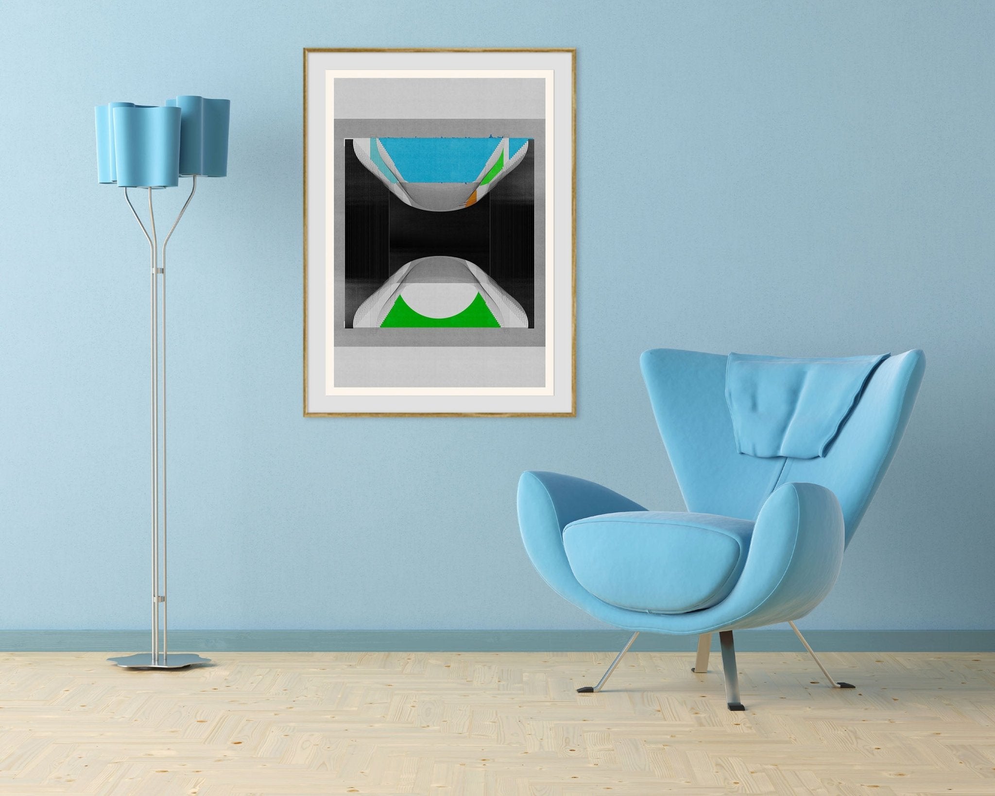 M336 - Jesús Perea - Abstract New Media Art - Ideelart