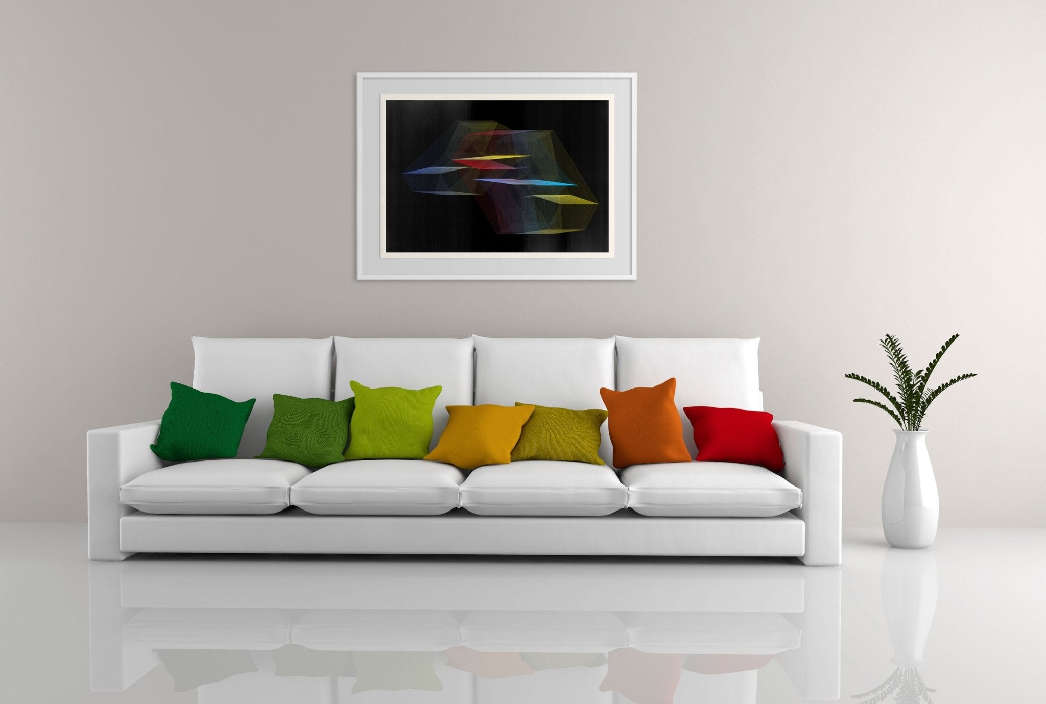 M377 - Jesús Perea - Abstract New Media Art - Ideelart