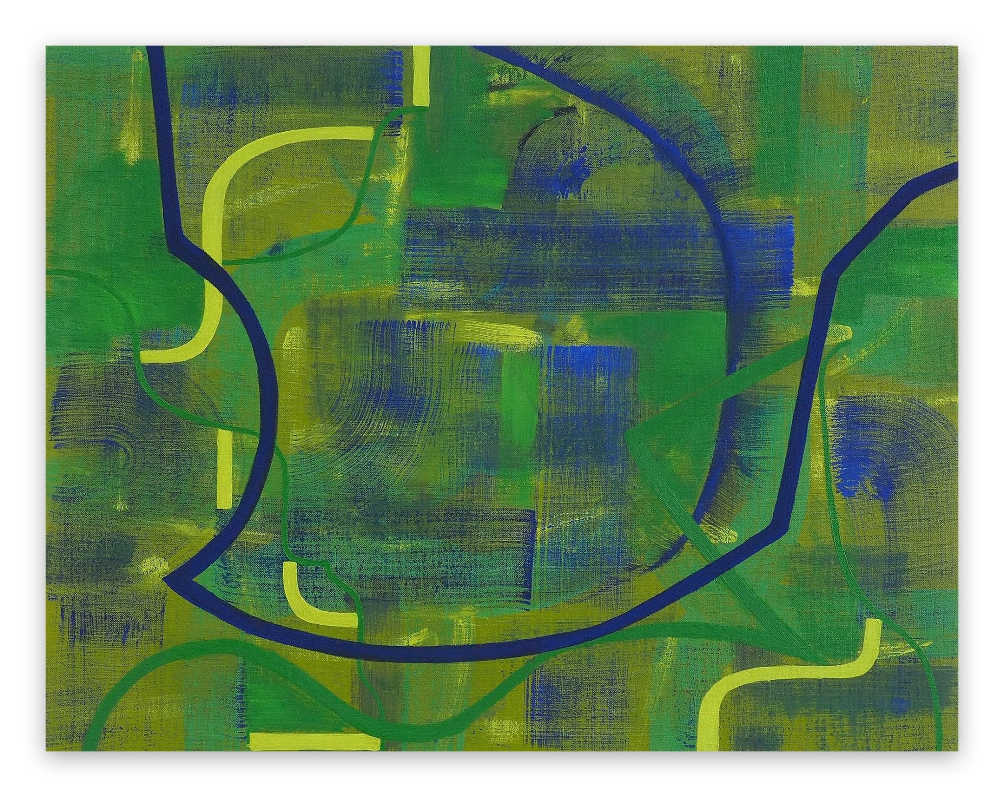 Terra Incognita (Le Pavé de France 5) - Jessica Snow - Abstract Painting - Ideelart