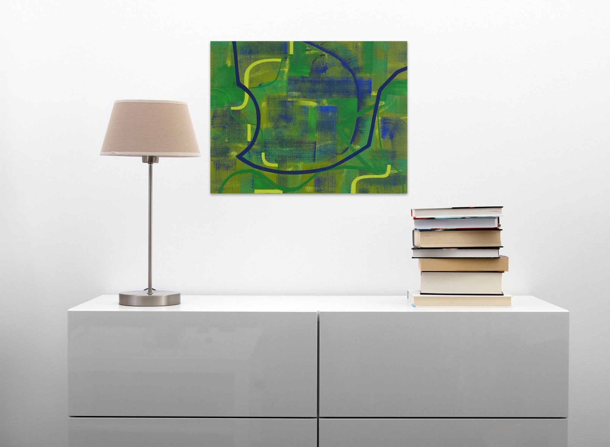 Terra Incognita (Le Pavé de France 5) - Jessica Snow - Abstract Painting - Ideelart