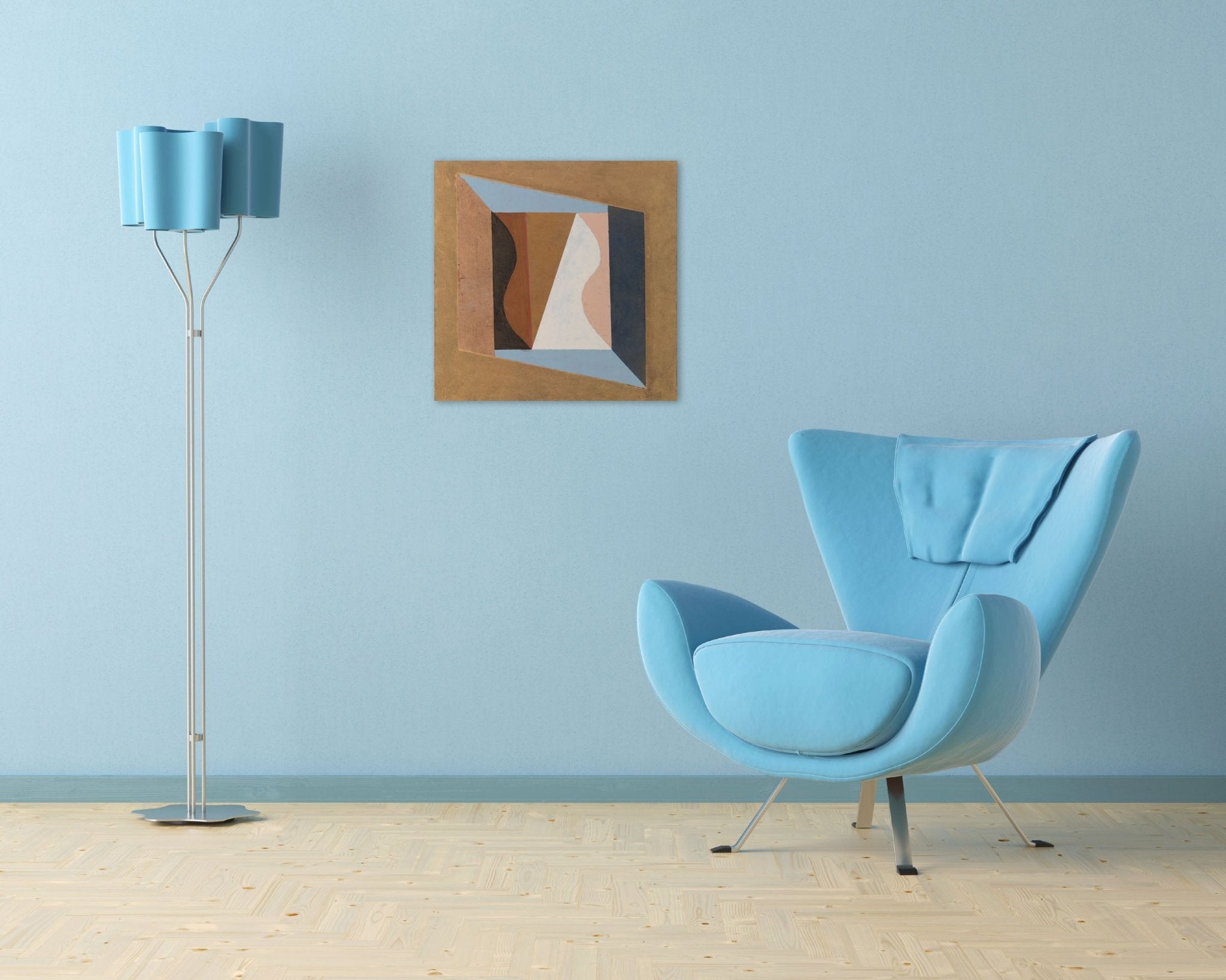 Cross Flow II - Jeremy Annear - Abstract Painting - Ideelart