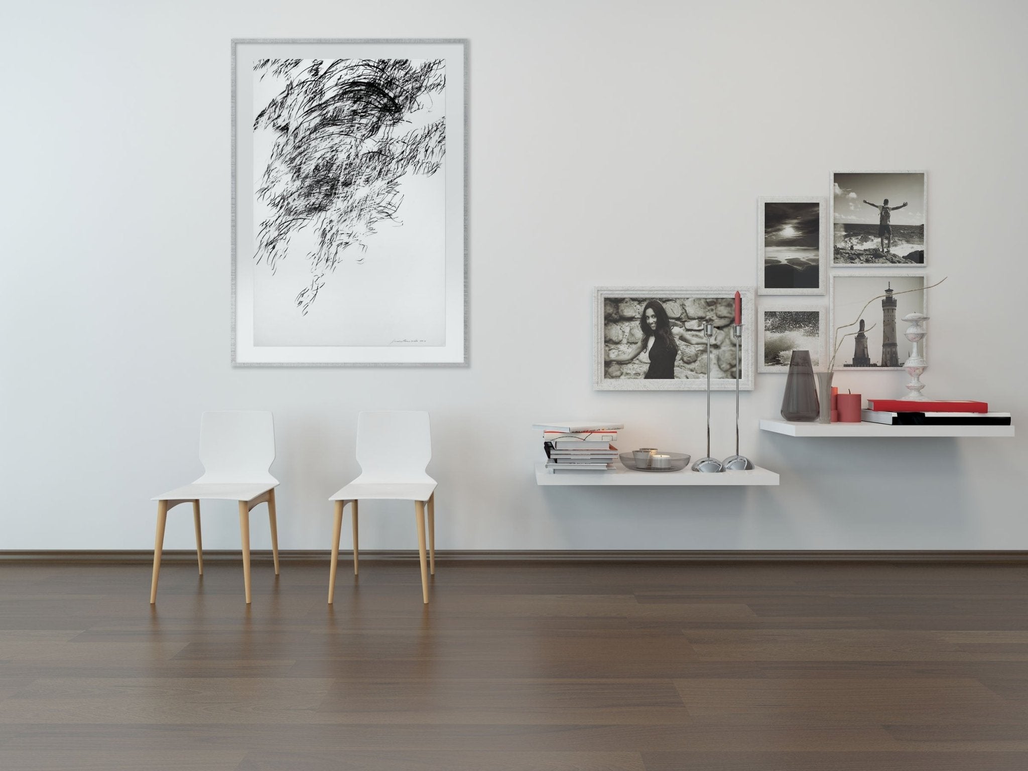 Tipping Point 7 - Jaanika Peerna - Abstract Drawing - Ideelart