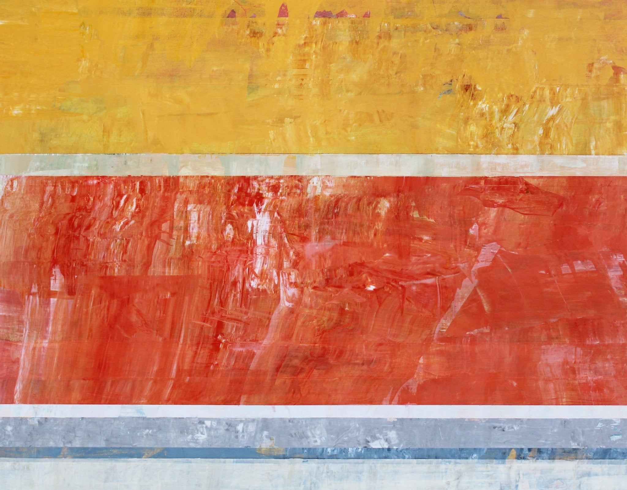 The Delegation - Clay Johnson - Abstract Painting - Ideelart