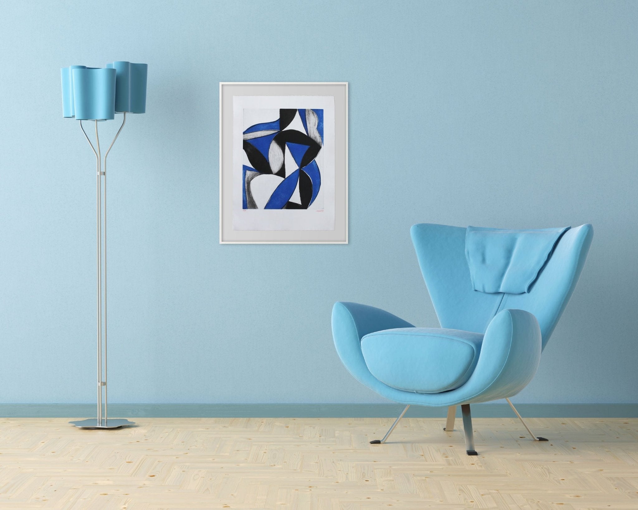 18OC1G - 2018 - Alain Clément - Abstract Prints - Ideelart