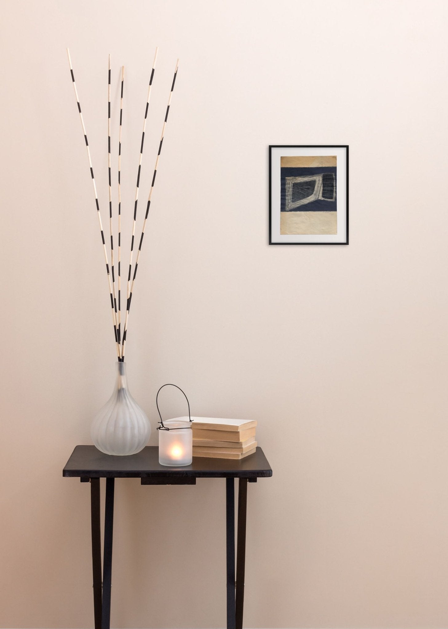 Untitled 1914 - Fieroza Doorsen - Abstract Painting - Ideelart