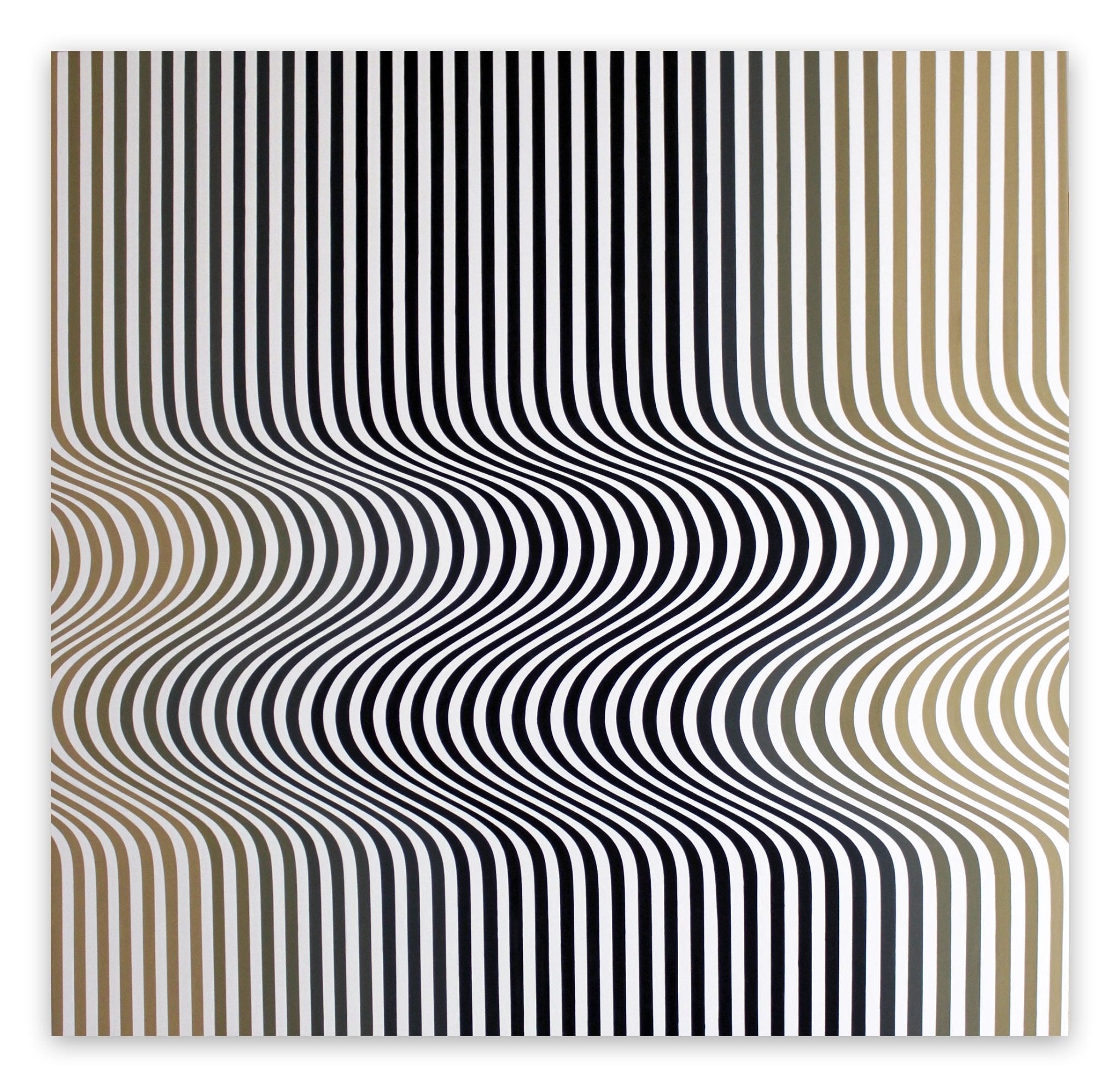 Double Wave - Cristina Ghetti - Abstract Painting - Ideelart