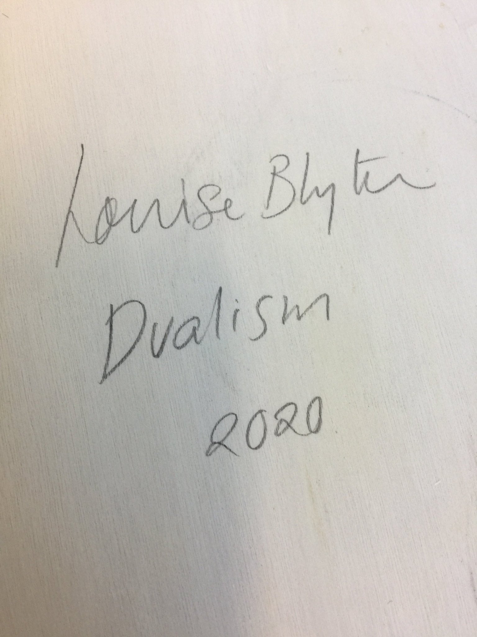 Dualism - Louise Blyton - Abstract Painting - Ideelart