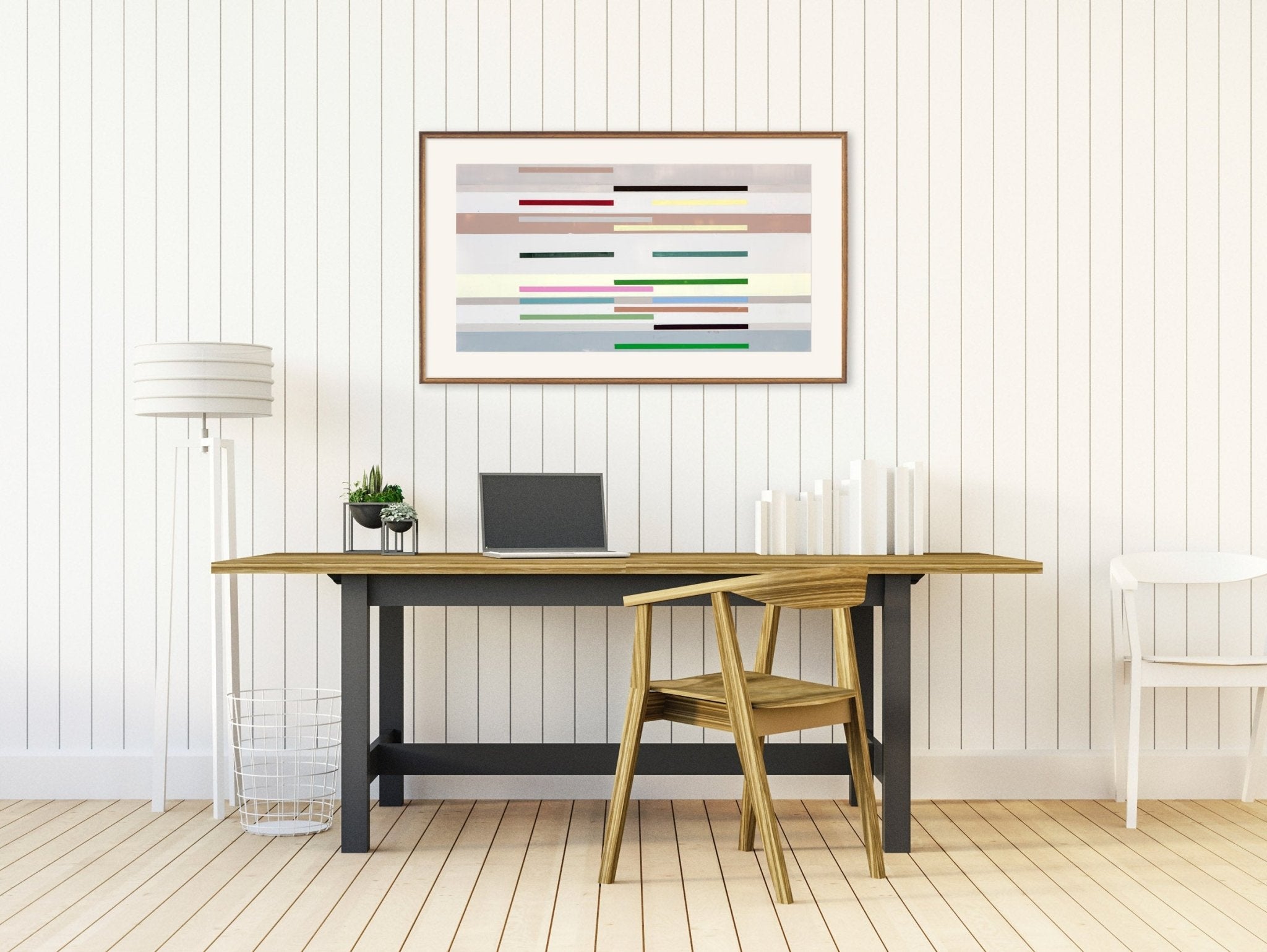 Time Collides - Debra Ramsay - Abstract Painting - Ideelart