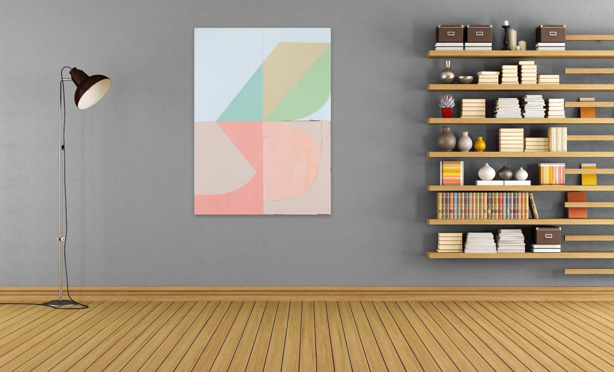 Hummingbird - Jo Hummel - Abstract Painting - Ideelart