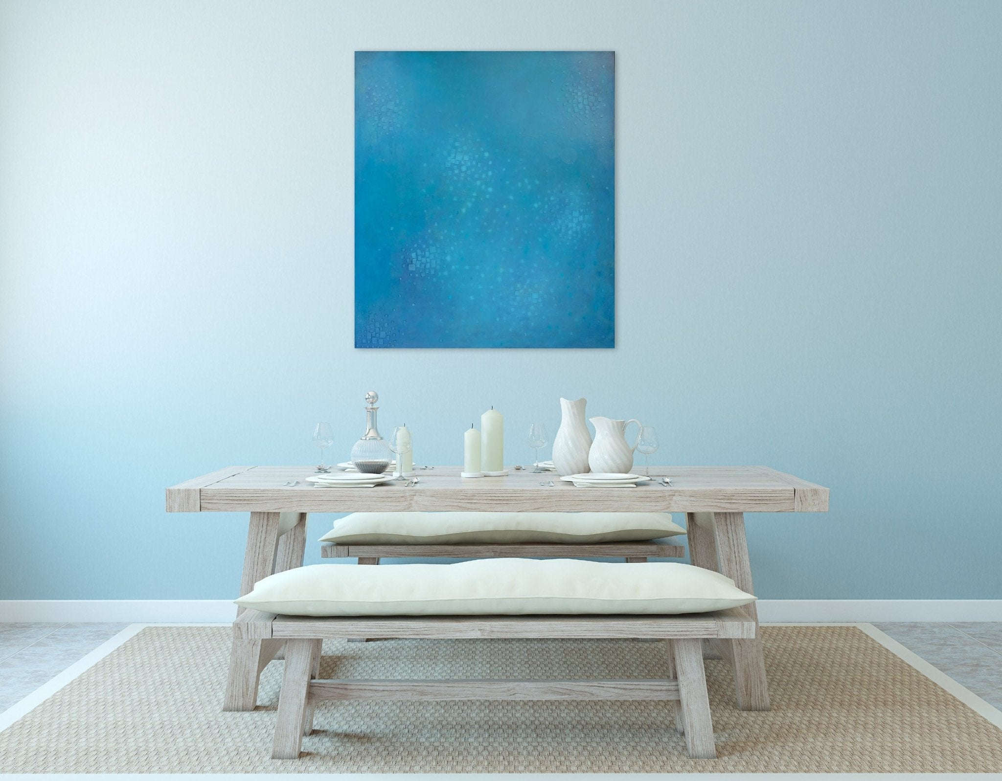 Atlantis - Janise Yntema - Abstract Painting - Ideelart
