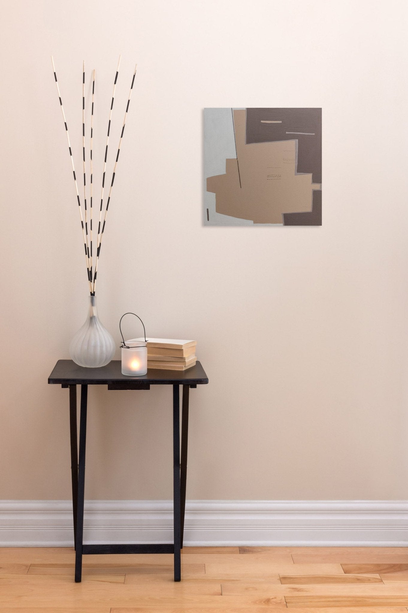 Partly cloudy 44° - Holly Miller - Abstract Painting - Ideelart