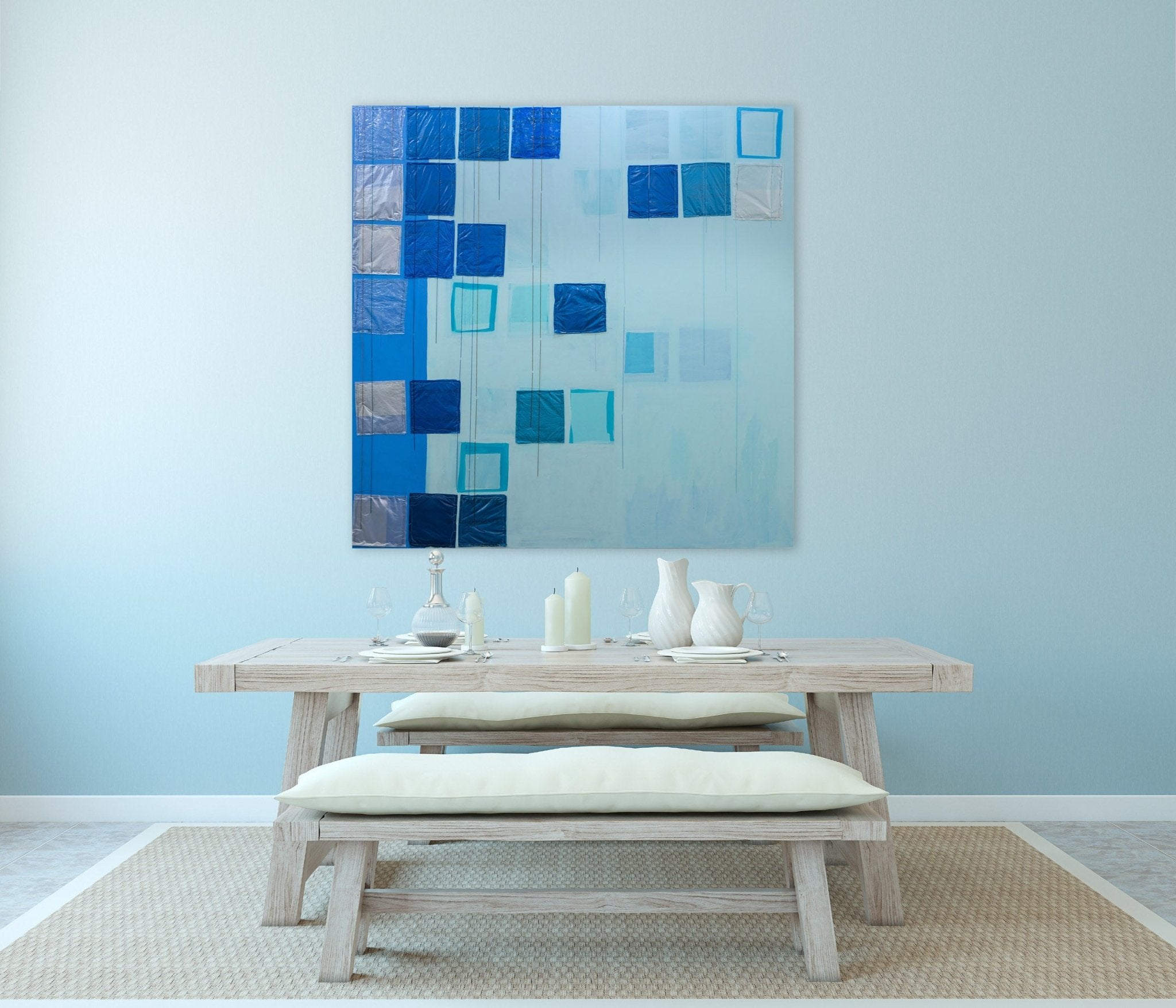 The Times - Holly Miller - Abstract Painting - Ideelart