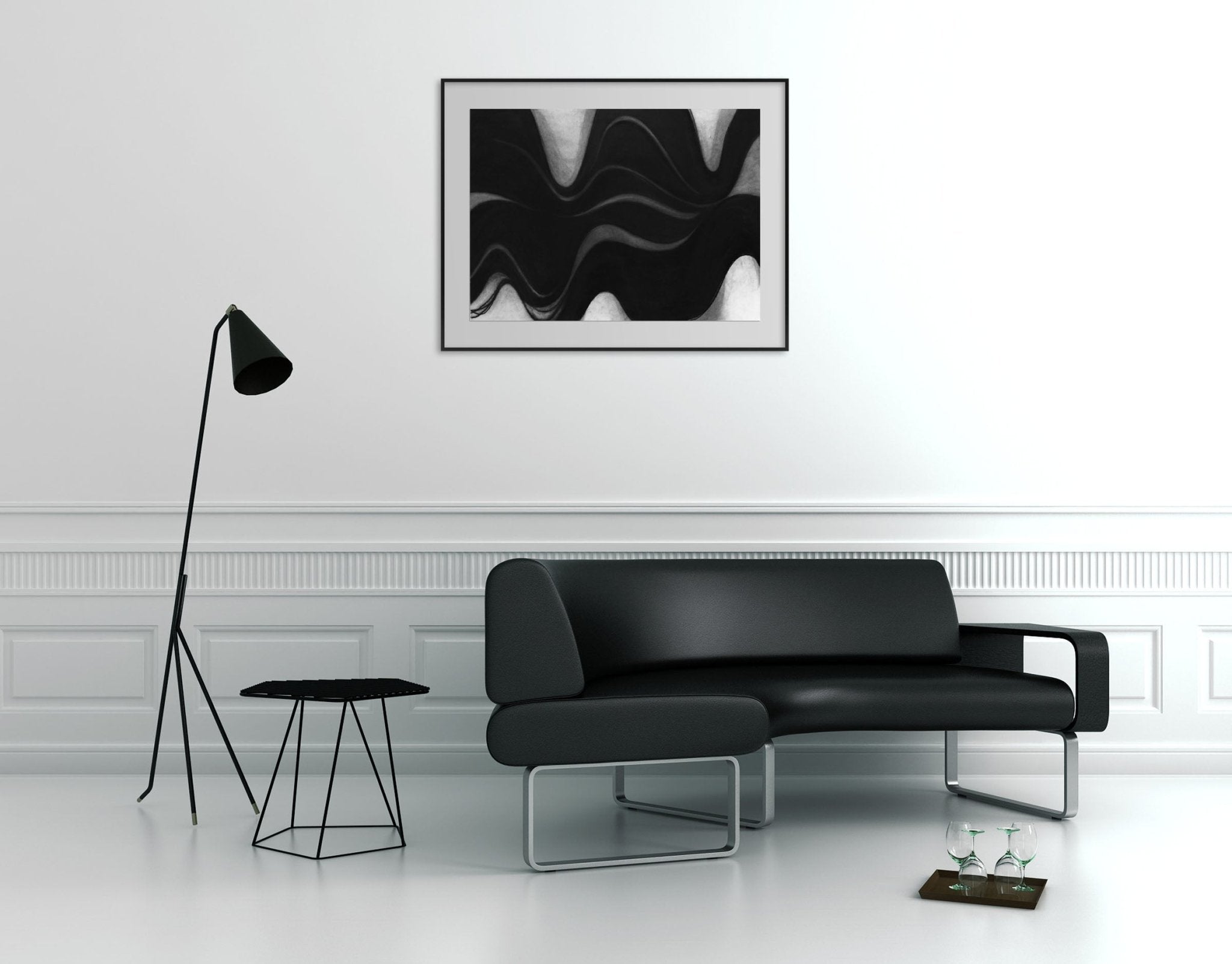 Advance - Margaret Neill - Abstract Drawing - Ideelart