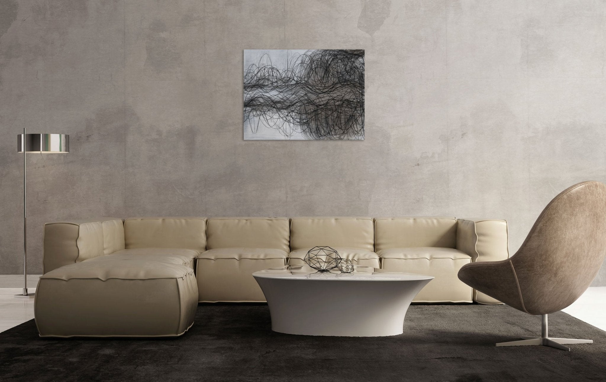 Spring Breeze - Margaret Neill - Abstract Painting - Ideelart