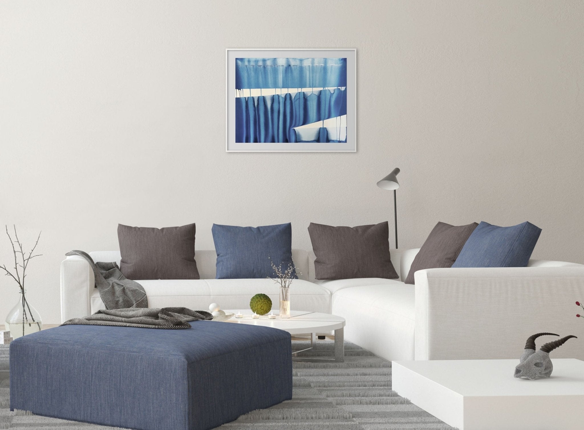 Hangar (Ref 20194) - Martin Reyna - Abstract Painting - Ideelart