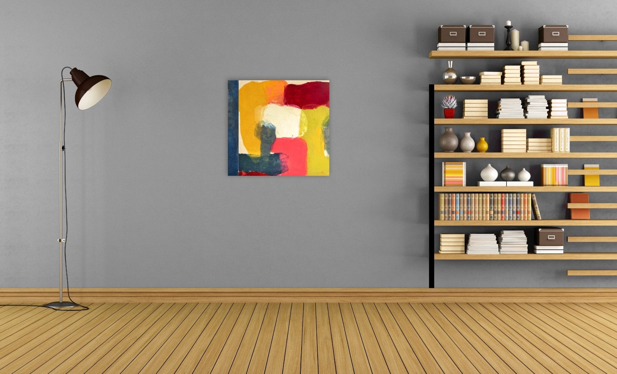 Obligation to Retreat - Tracey Adams - Abstract Painting - Ideelart