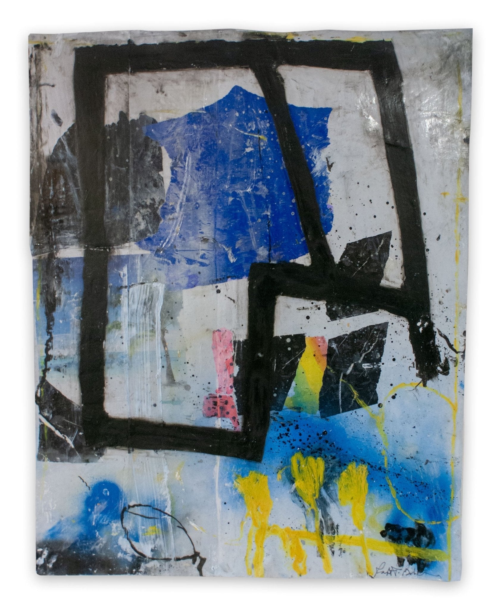 Color Trac 5 - Robert Baribeau - Abstract Painting - Ideelart