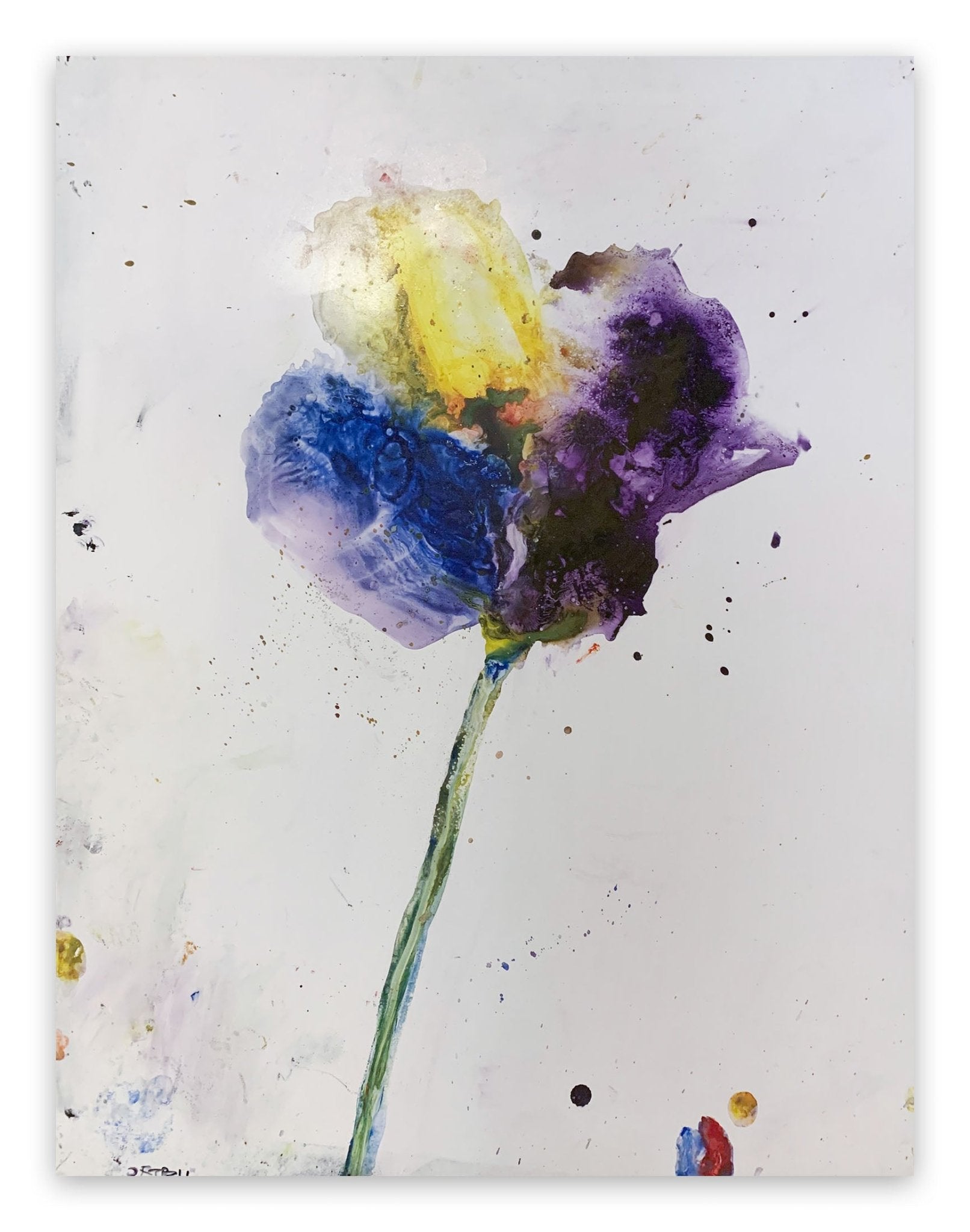 Stem 28 - Robert Baribeau - Abstract Painting - Ideelart