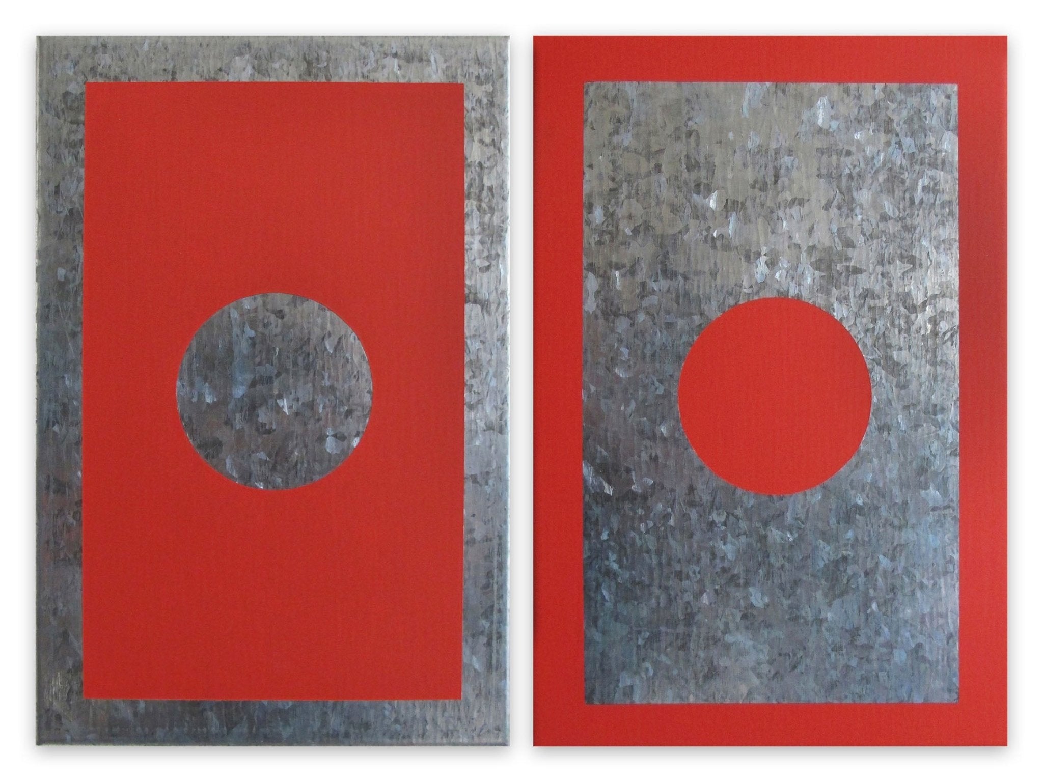 O1A - B, 2018 - Daniel Göttin - Abstract Painting - Ideelart