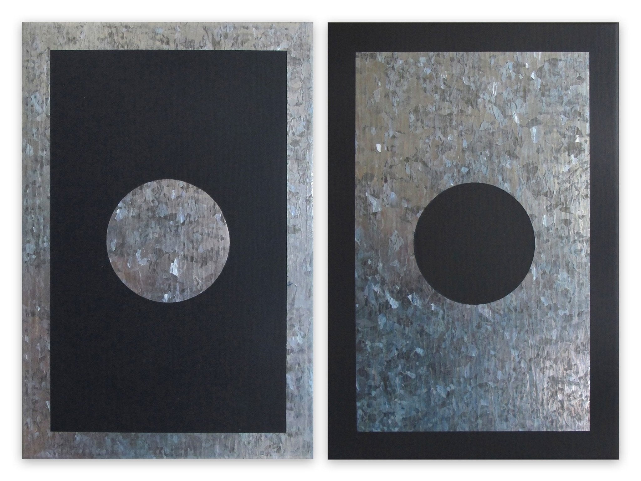 O2A - B, 2018 - Daniel Göttin - Abstract Painting - Ideelart