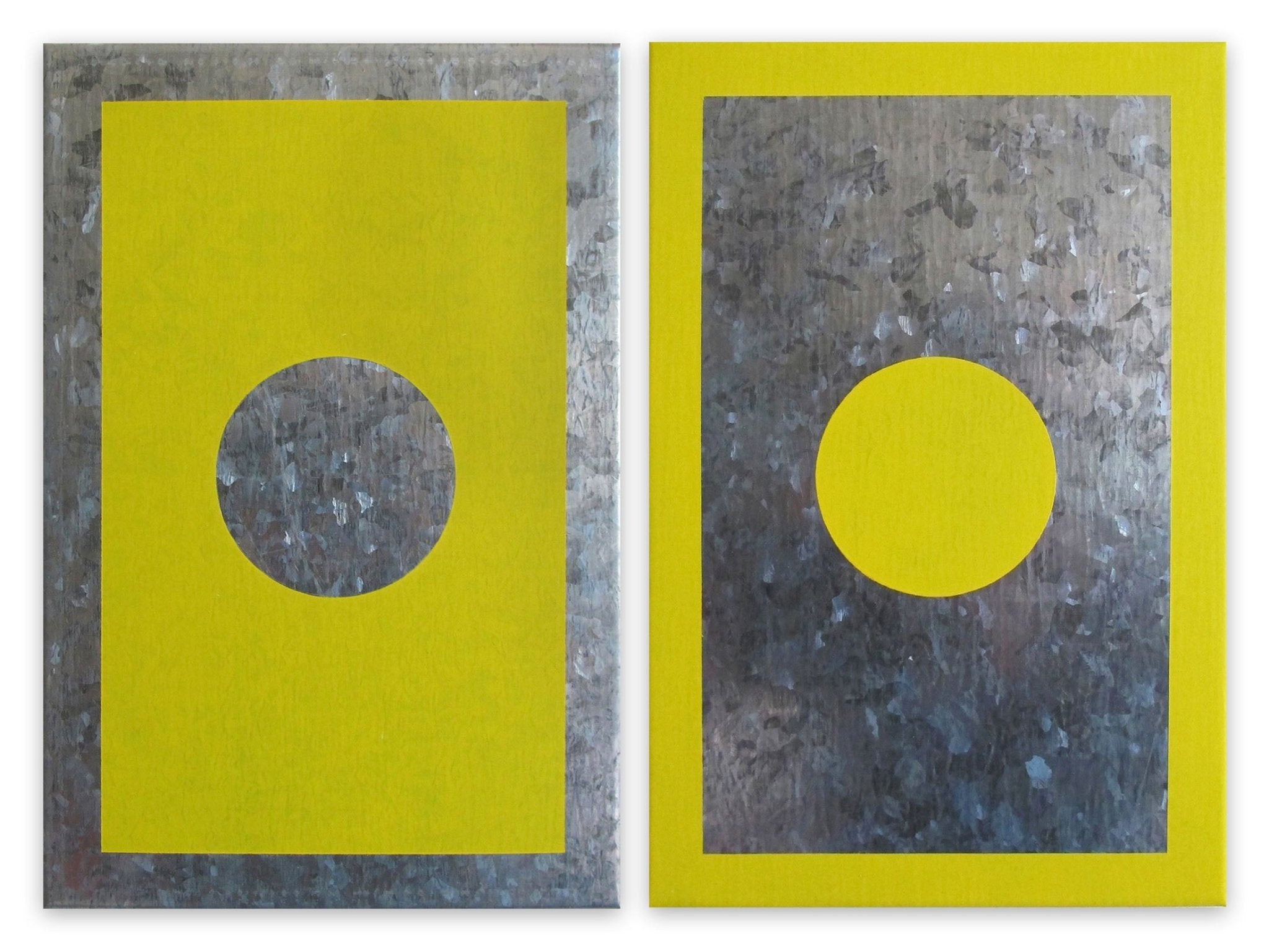 O5A - B, 2018 - Daniel Göttin - Abstract Painting - Ideelart