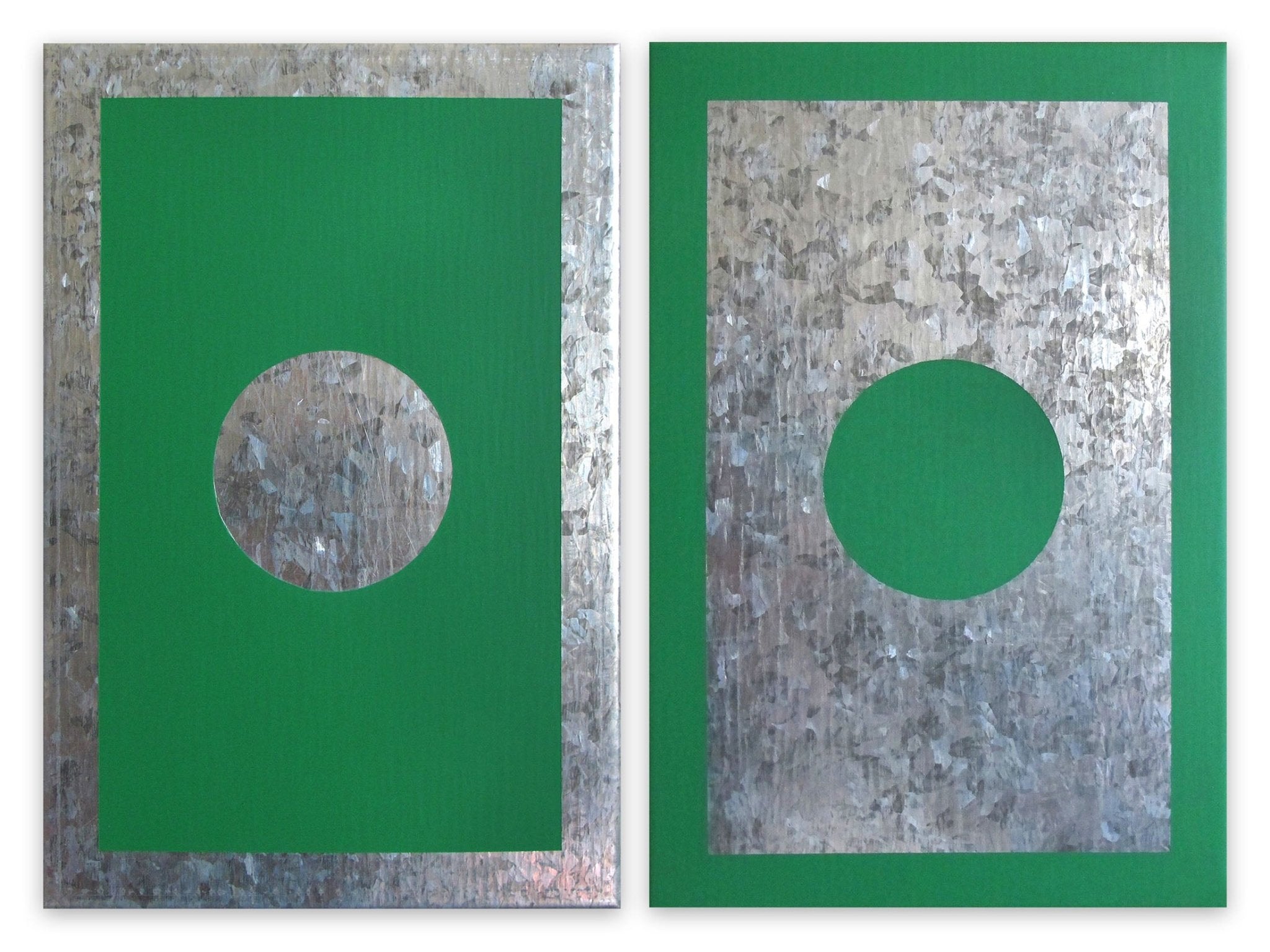 O6A - B, 2018 - Daniel Göttin - Abstract Painting - Ideelart