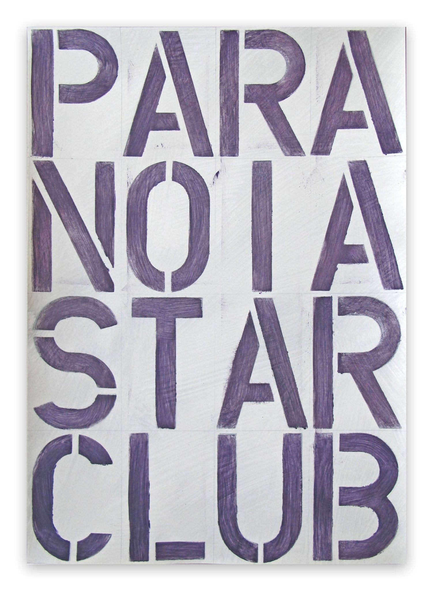 BP13, PARANOIASTARCLUB, 2019 - Daniel Göttin - Abstract Painting - Ideelart
