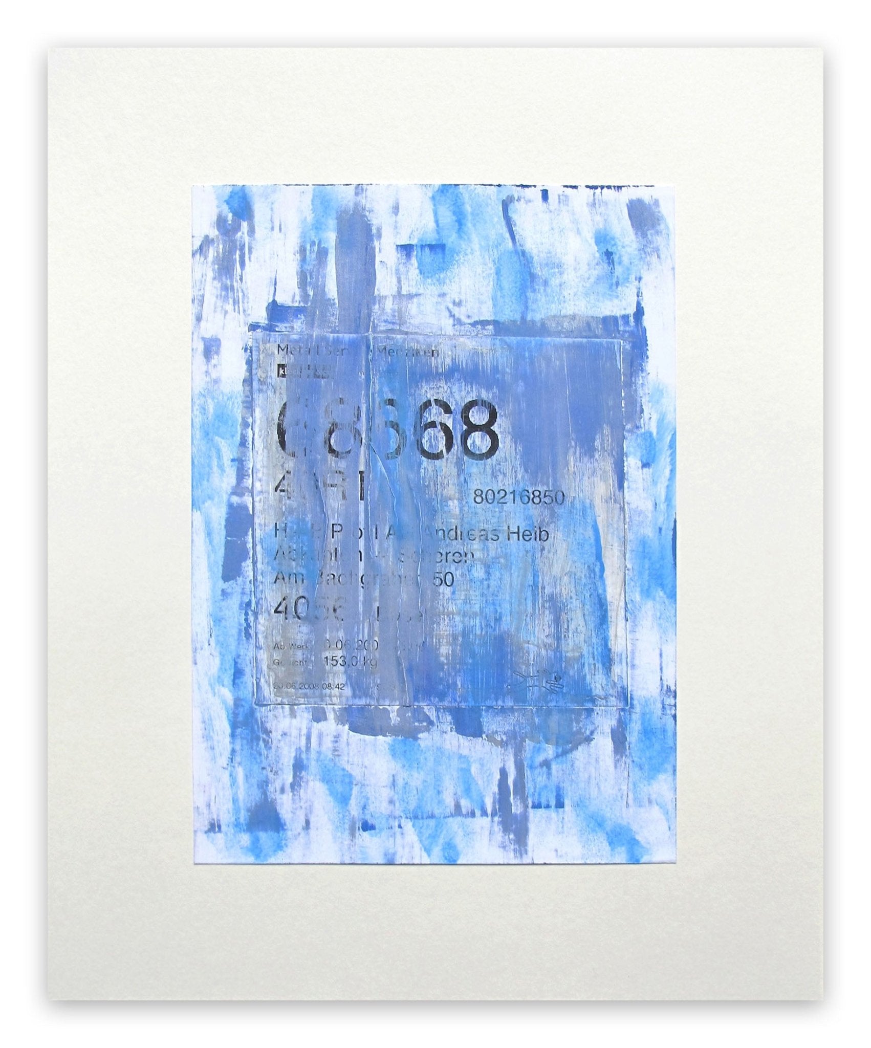 042 o.T.(Heib), 2018 - Daniel Göttin - Abstract Painting - Ideelart