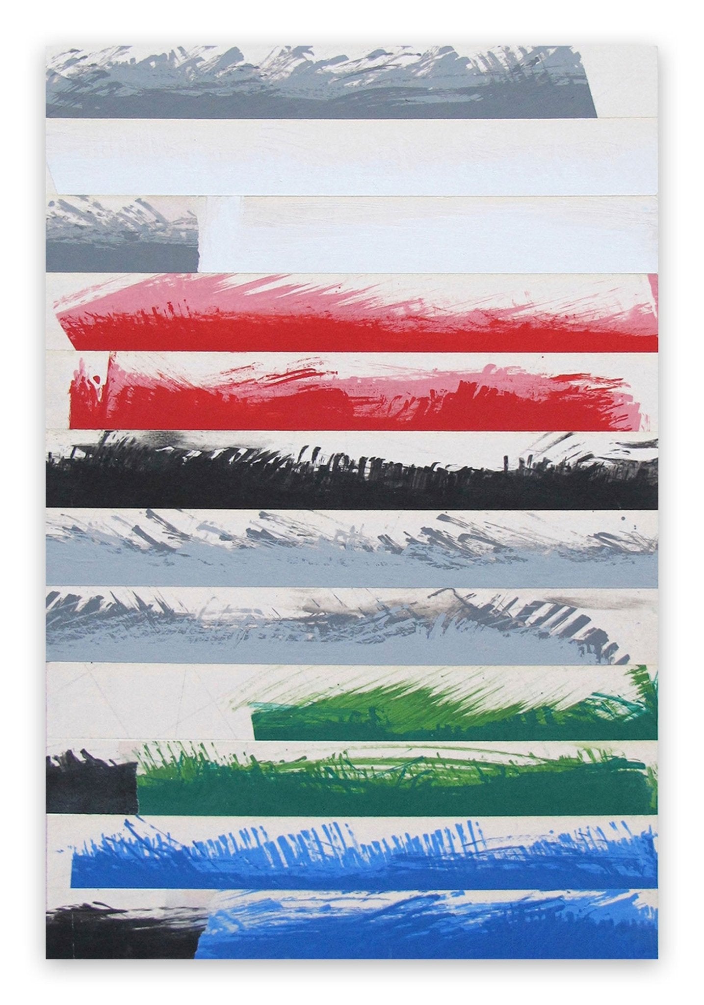 022 o.T., 2017 - Daniel Göttin - Abstract Painting - Ideelart