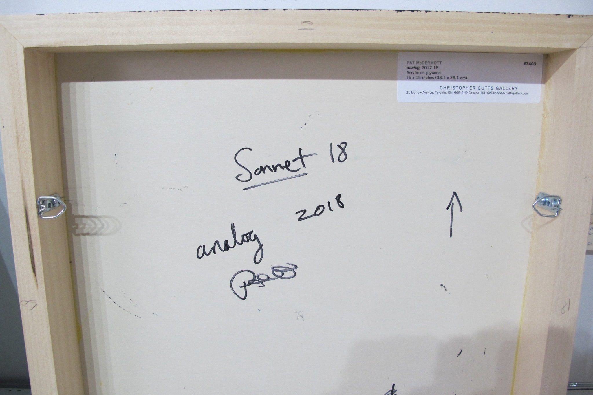 analog - Pat McDermott - Abstract Painting - Ideelart