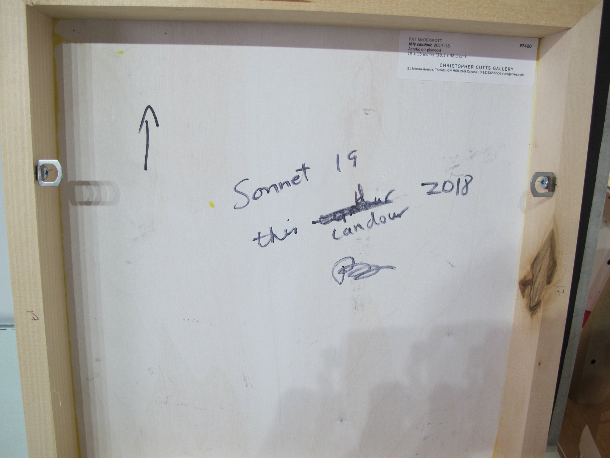 this candour - Pat McDermott - Abstract Painting - Ideelart