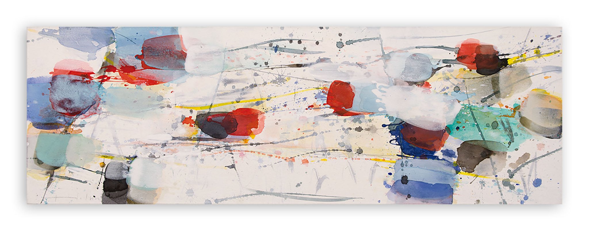 A fragile balance - Greet Helsen - Abstract Painting - Ideelart