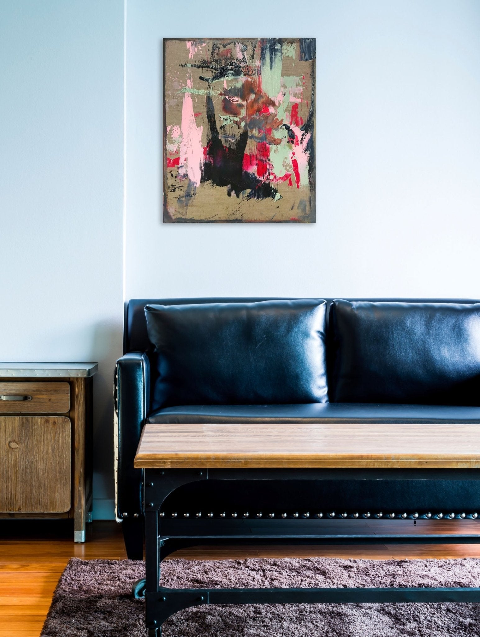 Trying Your Luck - Tommaso Fattovich - Abstract Painting - Ideelart