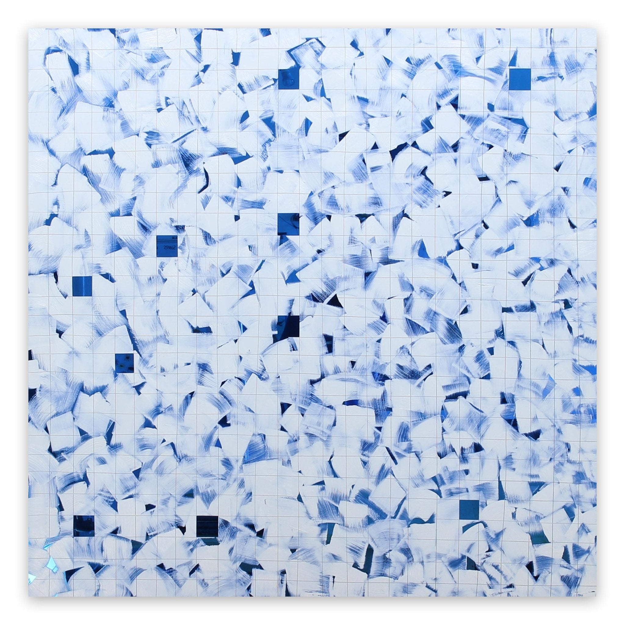 Blue - Tom Henderson - Abstract Painting - Ideelart