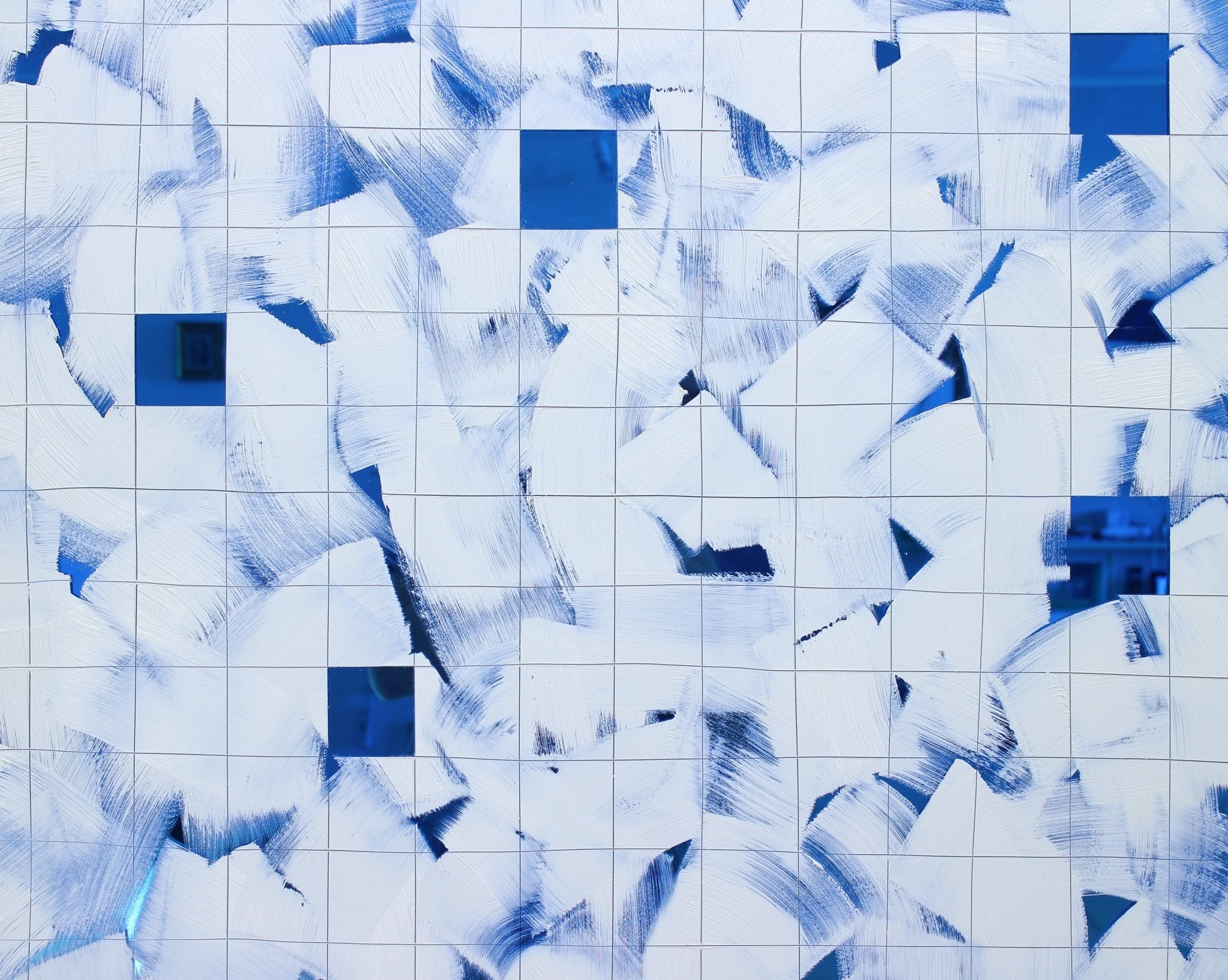 Blue - Tom Henderson - Abstract Painting - Ideelart