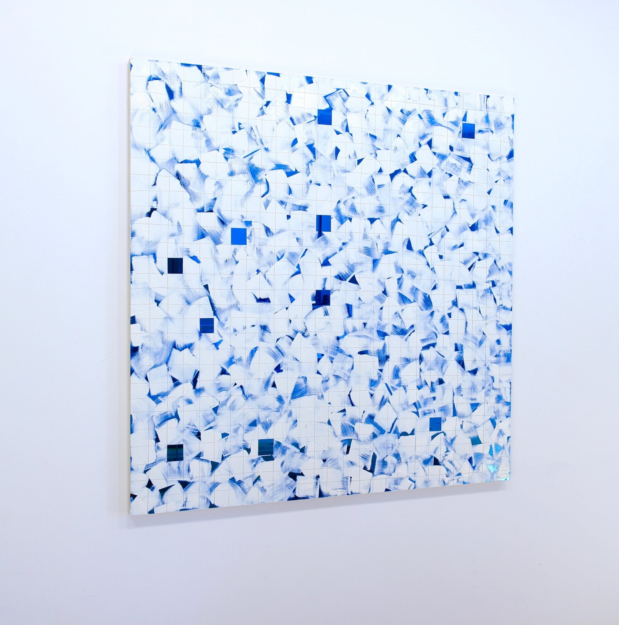 Blue - Tom Henderson - Abstract Painting - Ideelart