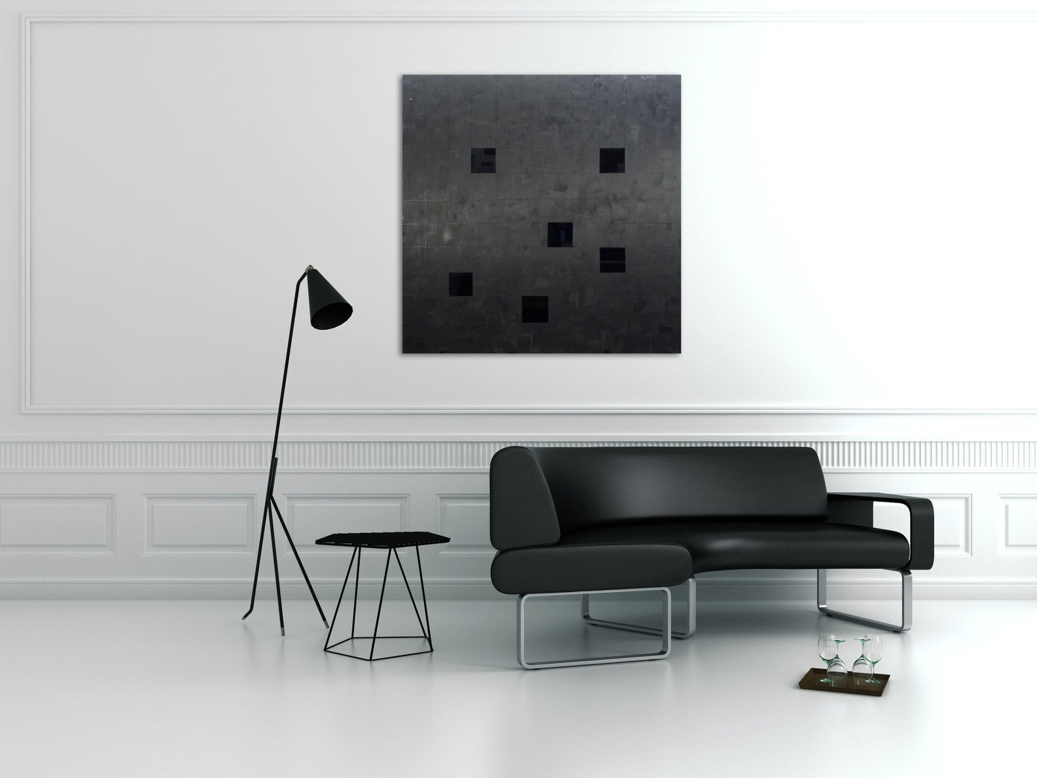 Suspended Animation - Tom Henderson - Abstract Painting - Ideelart