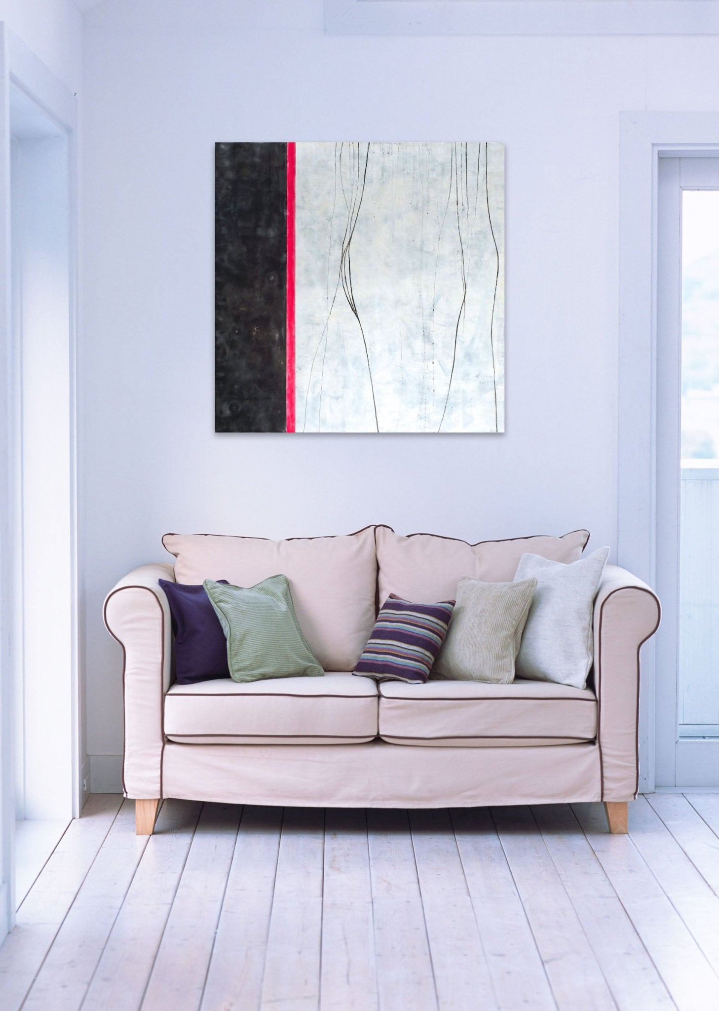 Why I wake early - Tracey Adams - Abstract Painting - Ideelart