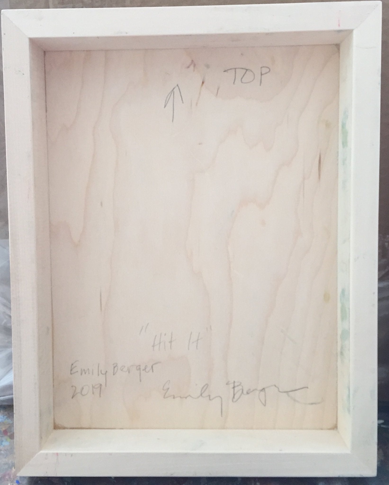 Hit it - Emily Berger - Abstract Painting - Ideelart