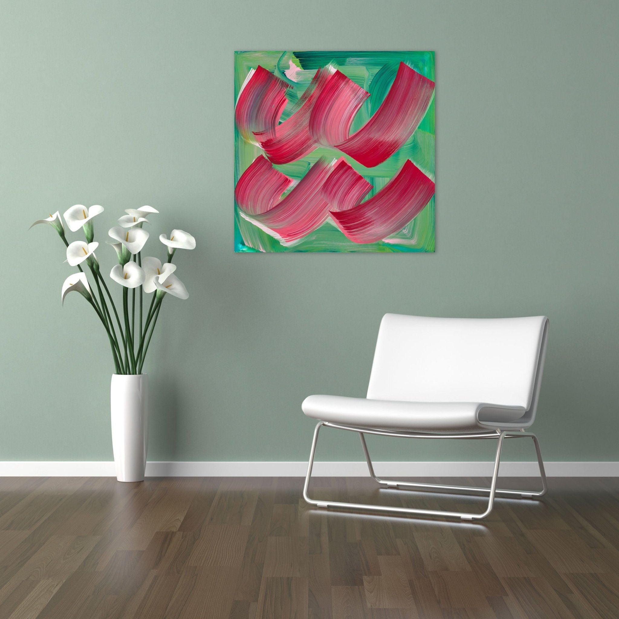 Notation - Anne Russinof - Abstract Painting - Ideelart