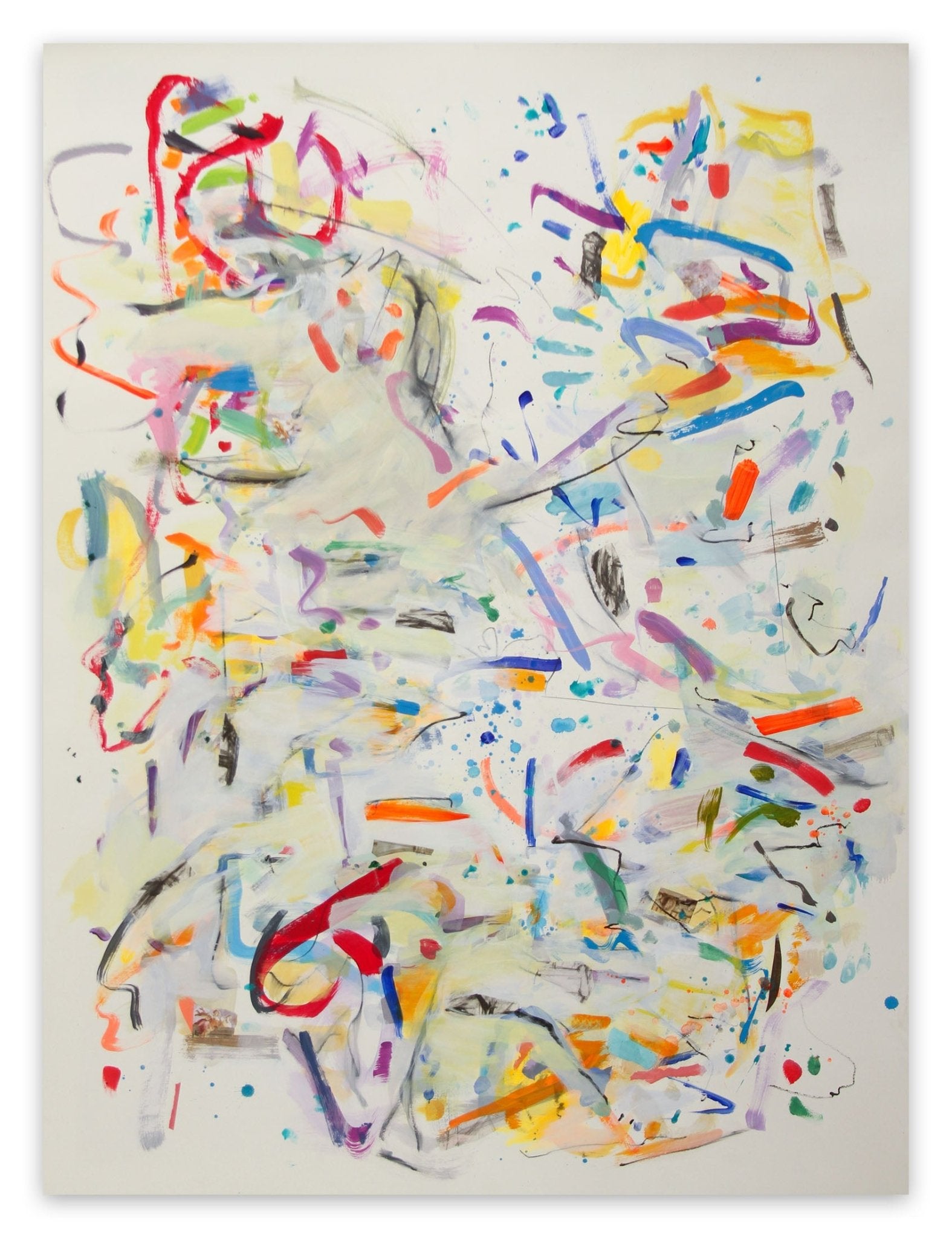 Windswept - Gina Werfel - Abstract Painting - Ideelart