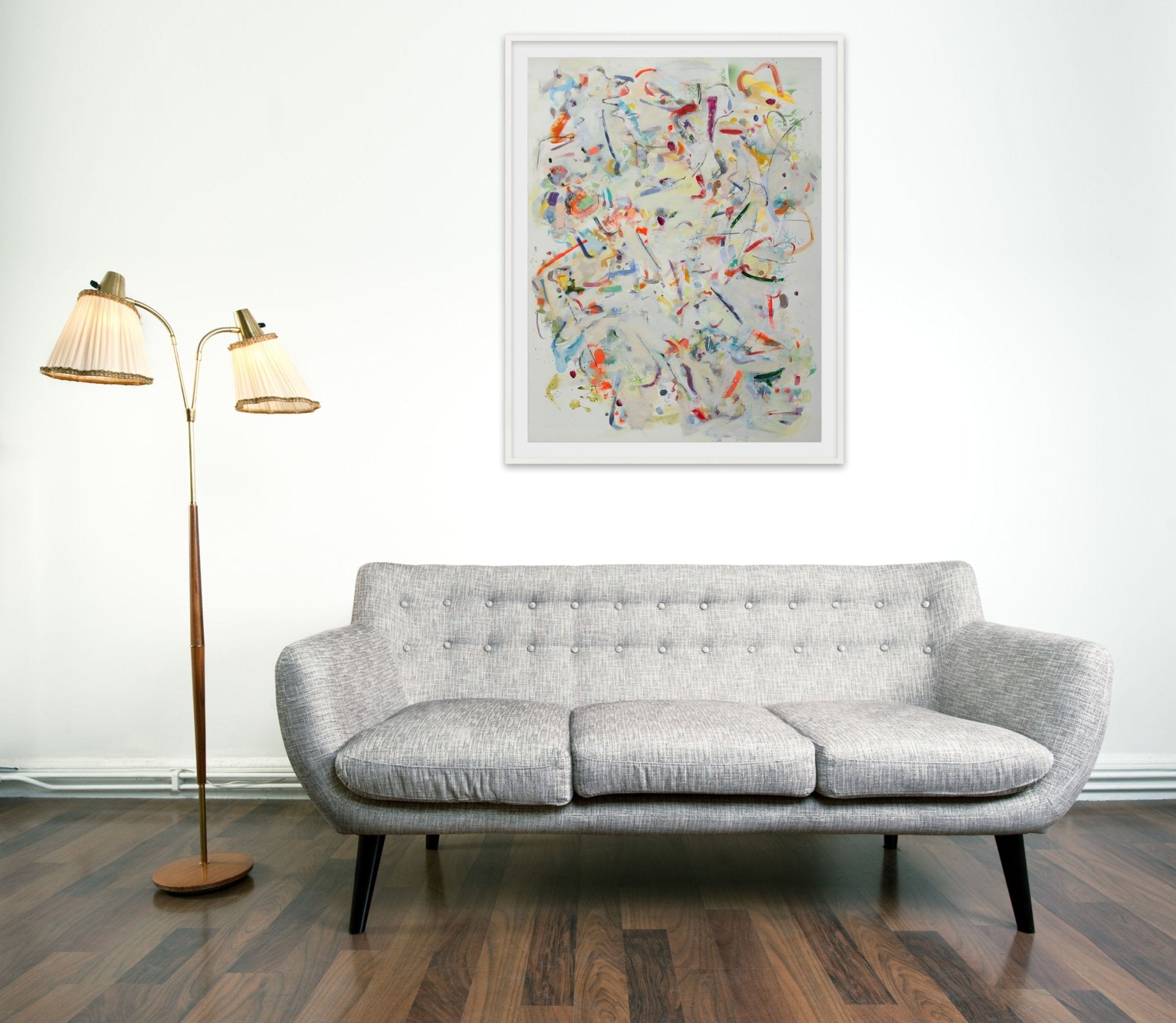 Classical Fragments - Gina Werfel - Abstract Painting - Ideelart