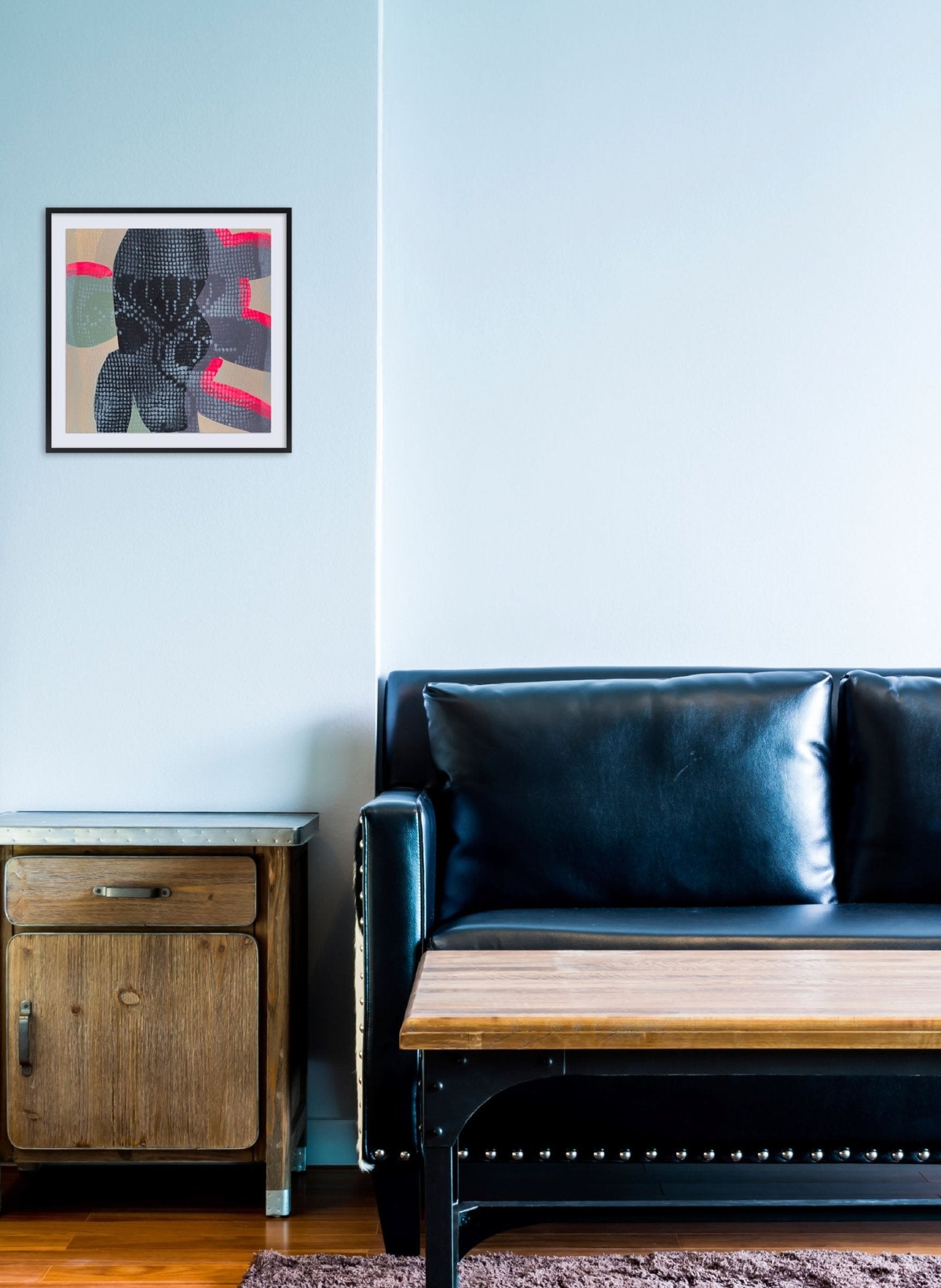 Untitled 9 - Marcy Rosenblat - Abstract Painting - Ideelart