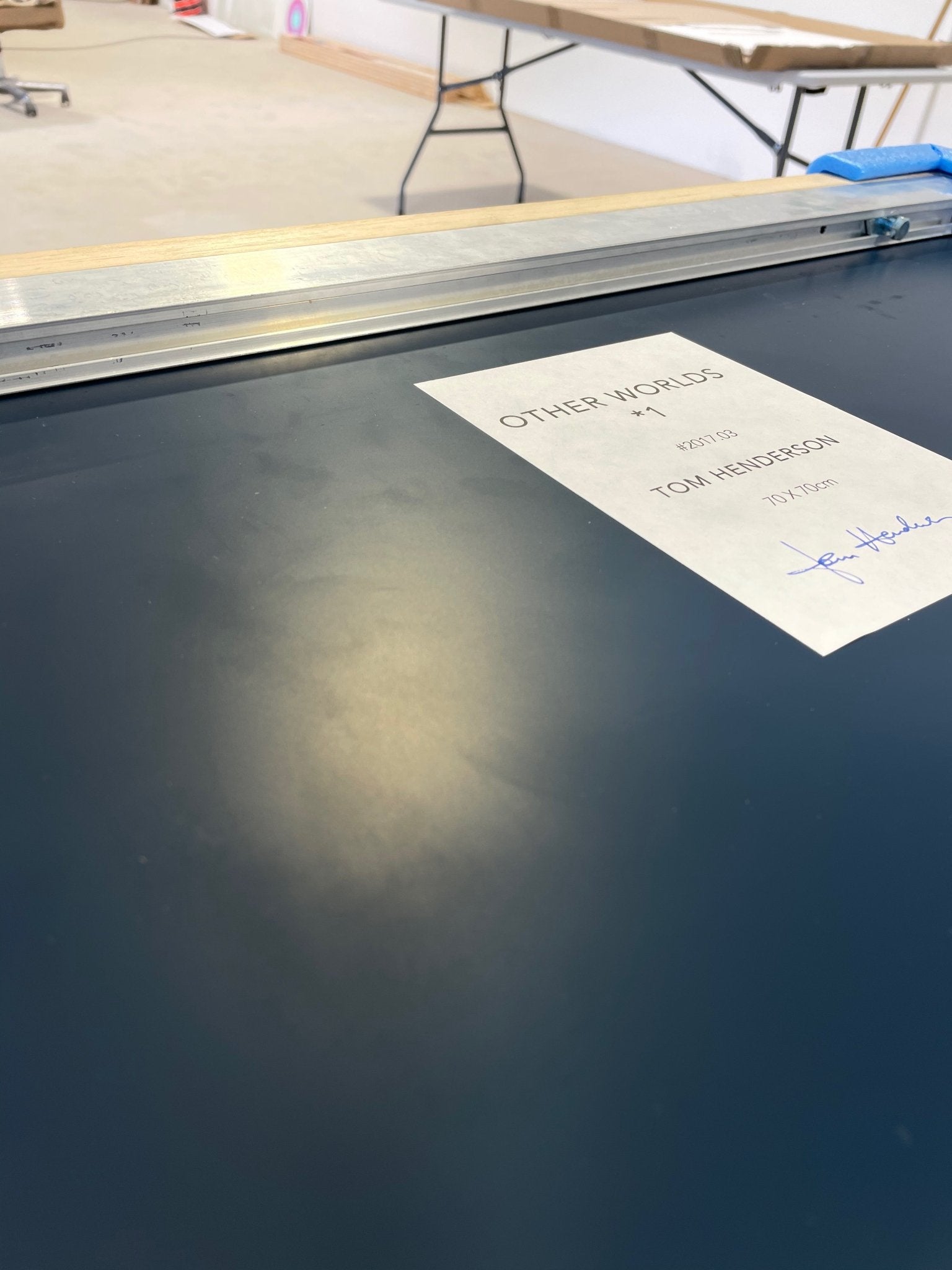 Other Worlds 2 - Tom Henderson - Abstract Painting - Ideelart