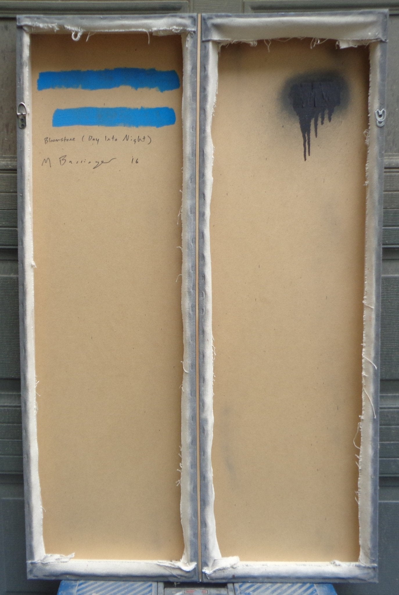 Bloomstone (Day Into Night) - Michael Barringer - Abstract Painting - Ideelart