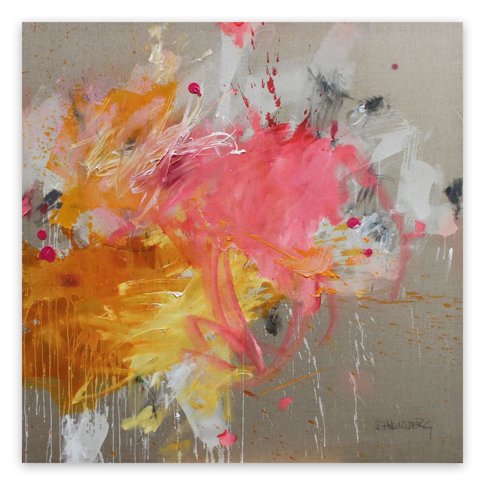 Solar storm - Daniela Schweinsberg - Abstract Painting - Ideelart