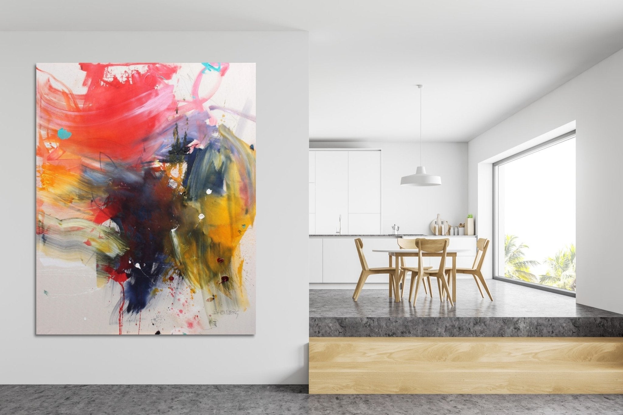 Colour bomb - Daniela Schweinsberg - Abstract Painting - Ideelart