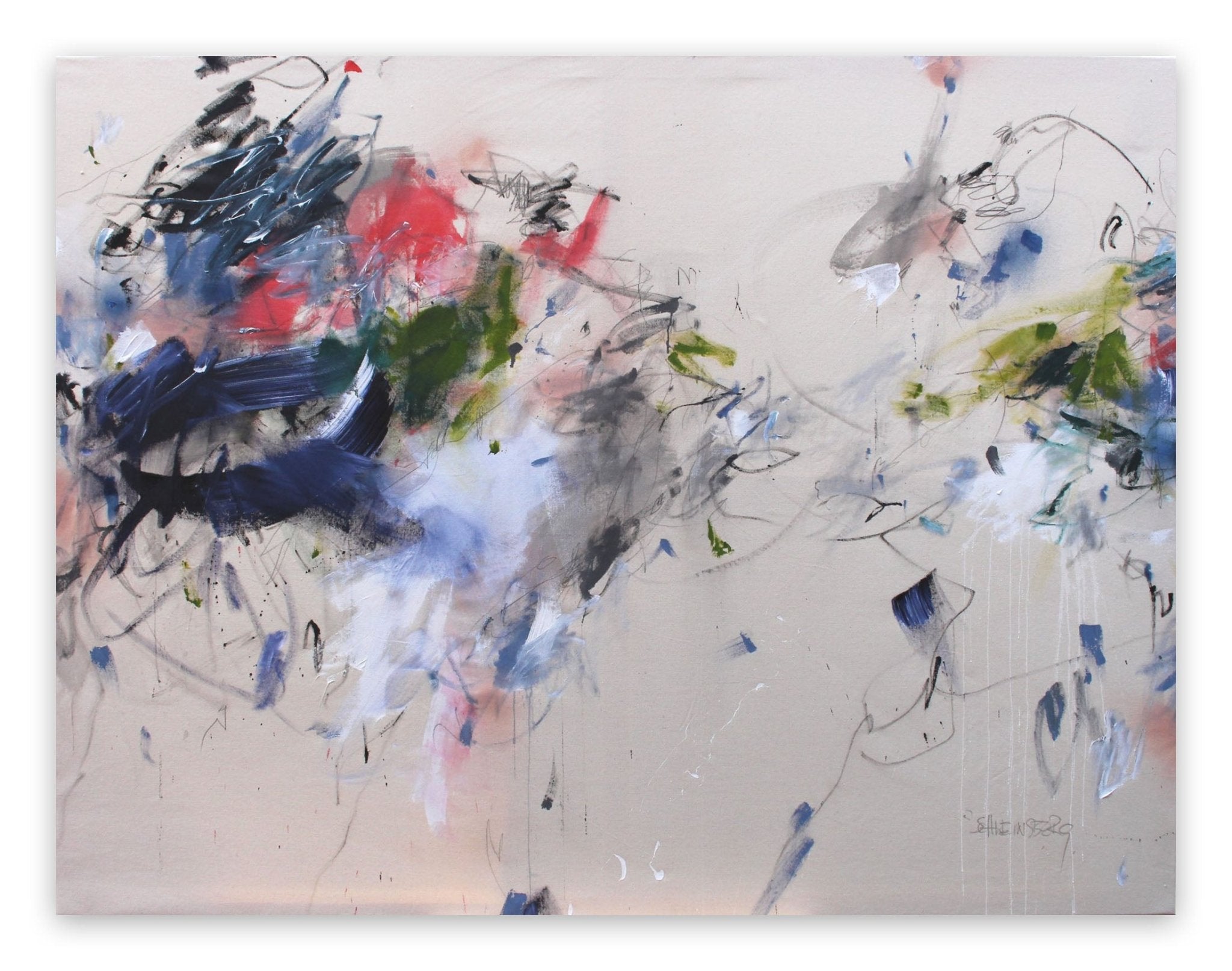 Feeling light and free - Daniela Schweinsberg - Abstract Painting - Ideelart