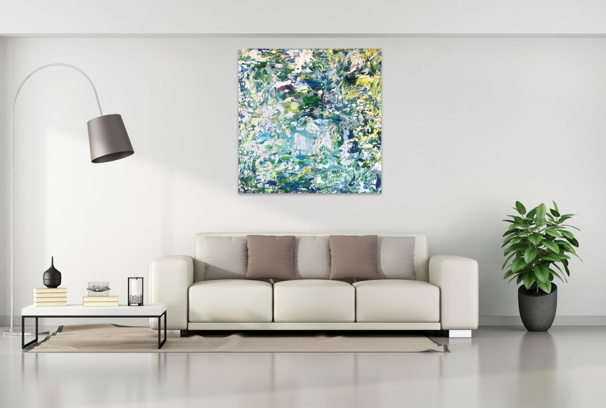 Untitled 21213 - Martin Reyna - Abstract Painting - Ideelart