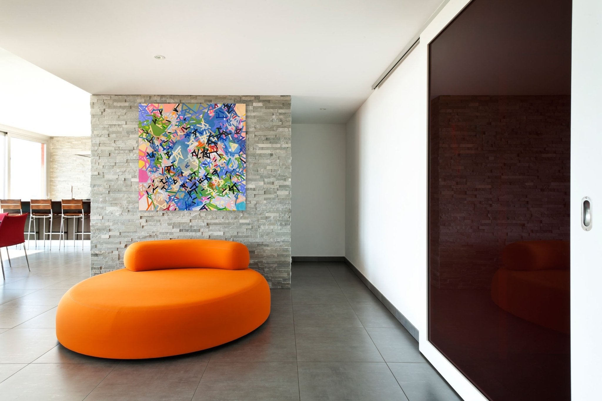 Nayfaan - Philippe Halaburda - Abstract Painting - Ideelart